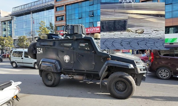 İstanbul'da otele el bombalı saldırı!