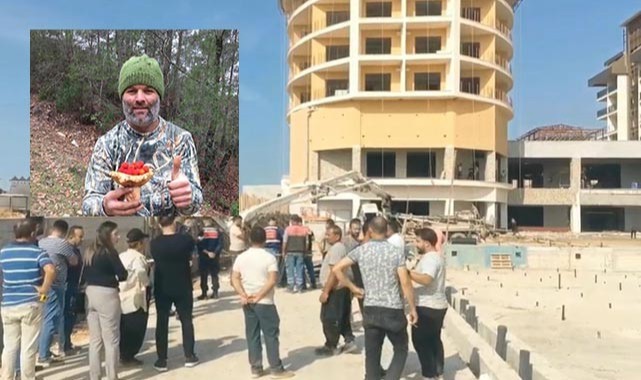 Otel inşaatında iş kazası: 1 ölü