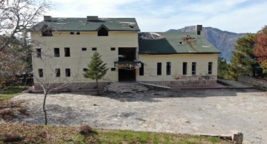 Paşa Yaylası oteli çürüyor!