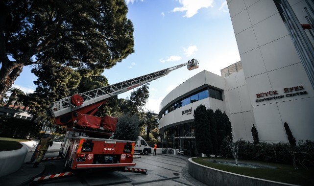 Swissotel’de yangın tatbikatı!