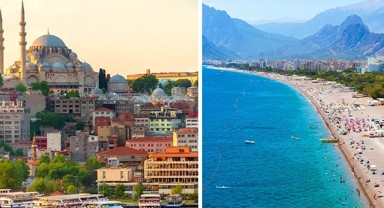 Türkiye’nin turizm yükünü 2 şehir çekiyor