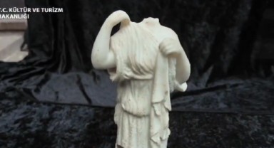 Boubon kökenli imparator heykeli Türkiye’de