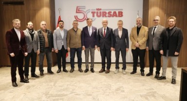 MÜSİAD’dan TÜRSAB’a tebrik ziyareti