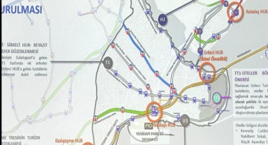 Tarihi Yarımada'da turistik HUB ve akıllı shuttle dönemi