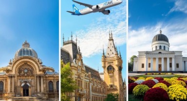 AJet, Bükreş, Yaş ve Kişinev seferlerine başlıyor