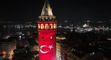 Galata Kulesi'ni rekor ziyaretçi gezdi