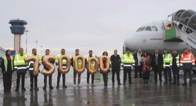 Kapadokya Havalimanı'nda yolcu rekoru