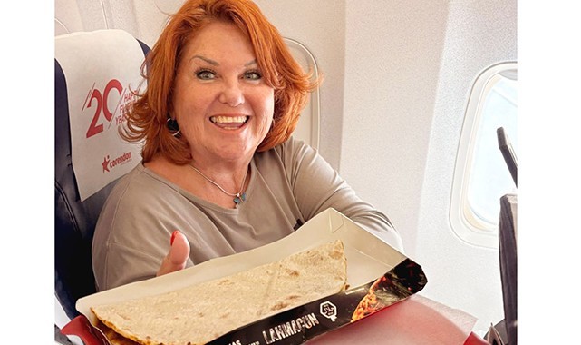 Corendon Airlines'ten göyüzünde lahmacun keyfi