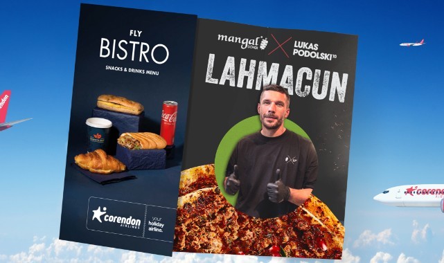 Corendon’dan gökyüzünde lahmacun hamlesi