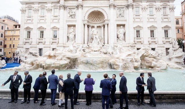 Roma'da Aşk Çeşmesi'ne giriş artık ücretli