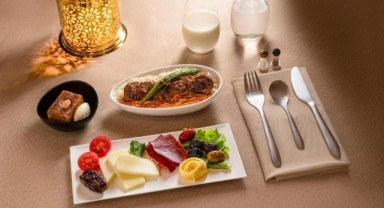 THY'den Ramazan ayına özel uçak içi ikramlar