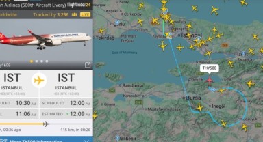 THY'nin 500'üncü uçağı göklerde