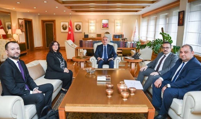 Başkan Çerçioğlu, Turizm Bakanı Ersoy ile görüştü