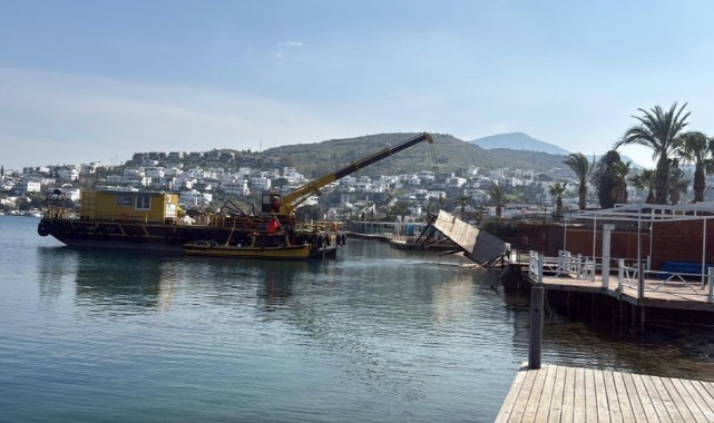 Bodrum'da sosyetenin iskeleleri teker teker yıkıldı