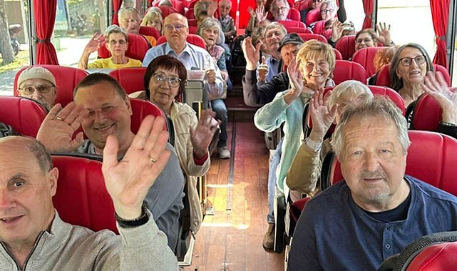 Avusturyalı emekliler tatil için Marmaris'te