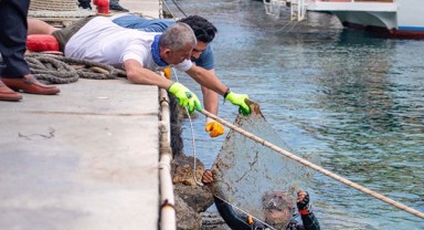Kuşadası'nda denizden çıkanlar şaşırttı