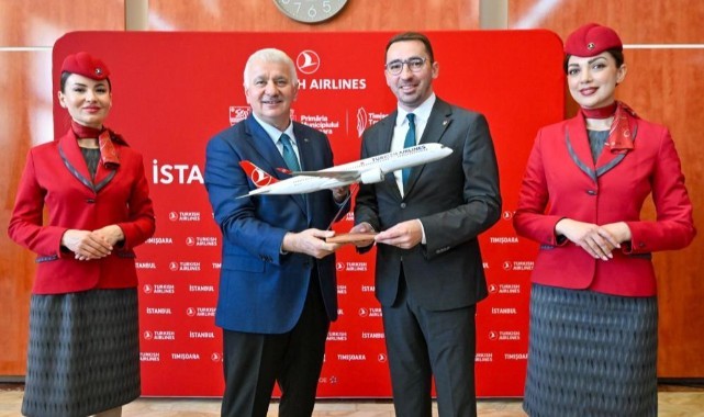 THY, Timişoaray'a ilk seferini yaptı