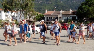 Muğla’ya 3 ayda 72 bin 757 turist geldi