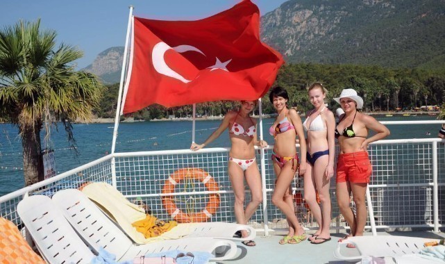 Rus turistlerin vazgeçilmezi yine Türkiye!
