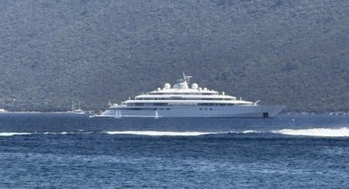 150 milyon dolarlık yat Bodrum'a demirledi