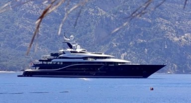 150 milyon dolarlık yüzen saray Bodrum'da