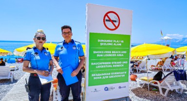 Antalya'da plajlarda sigara içenlere ceza yağacak