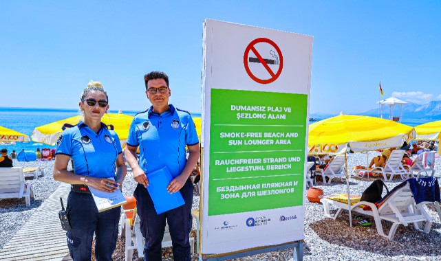 Antalya'da plajlarda sigara içenlere ceza yağacak