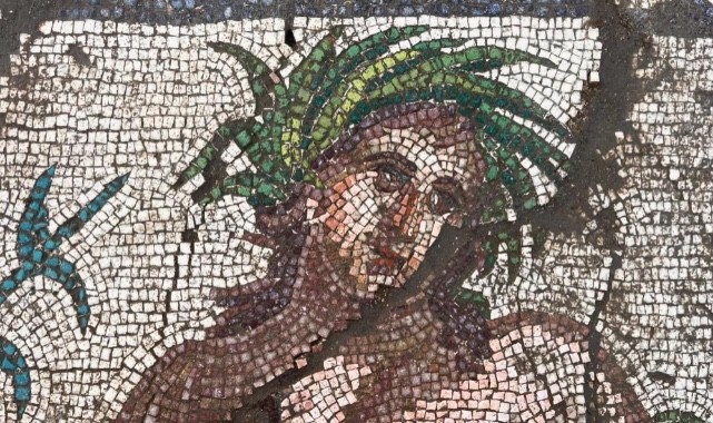 Aspendos’ta 1800 Yıllık Nadir Mozaik Keşfi