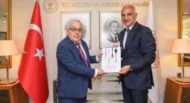 Bakan Ersoy ve Verşinin'den turizm zirvesi