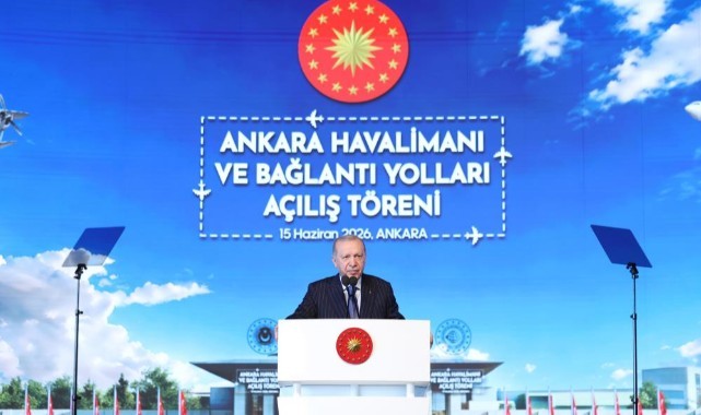 Cumhurbaşkanı Erdoğan, Ankara Havalimanı'nı açtı