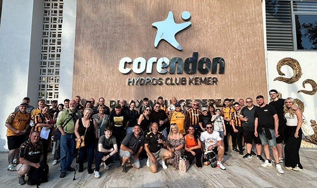 Hull City taraftarları Corendon ile Türkiye’de