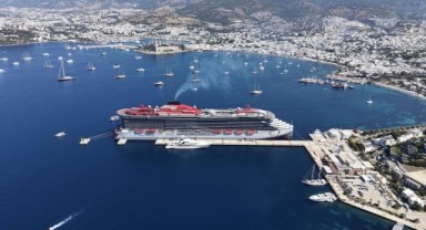 O gemi Kuşadası'na gelmiyor! Valilik seferi iptal etti