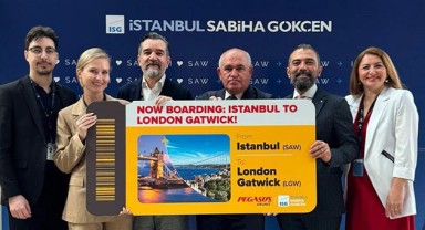 Sabiha Gökçen'den Gatwick'e direkt seferler başladı