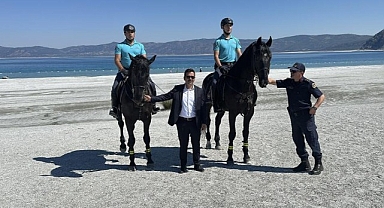 Salda Gölünün güvenliğini atlı birlikler sağlayacak