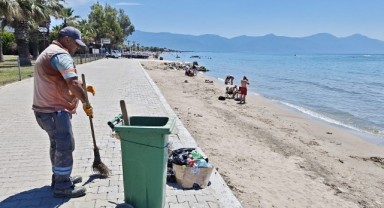 Tatilciler gitti, geriye çöpleri kaldı!