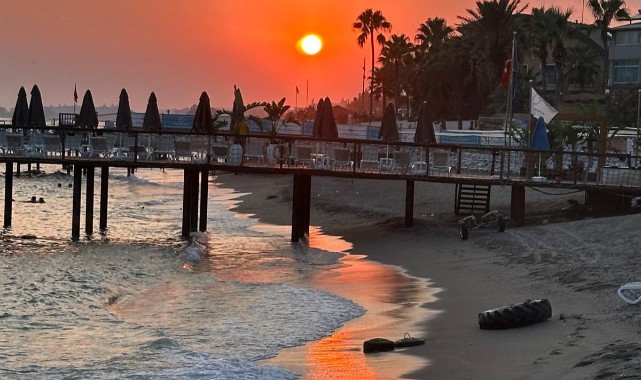 Alanya turizminde tarihi sessizlik Sokak ve oteller boş