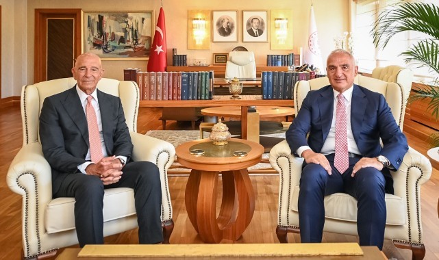 Bakan Ersoy, ABD Büyükelçisi Barrack'ı ağırladı