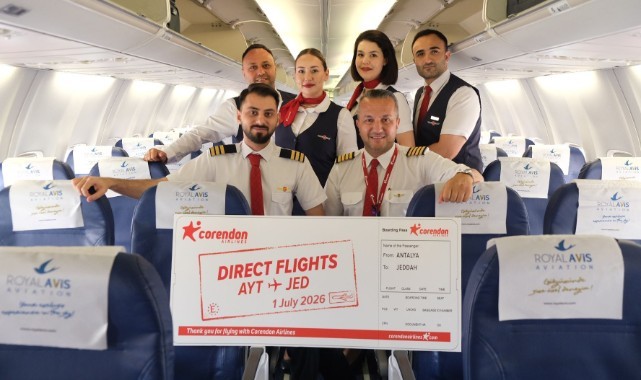 Corendon Airlines kutsal topraklara kesintisiz uçuyor