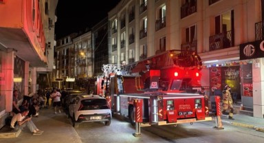 İstanbul'da korkutan otel yangını!