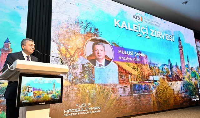 Şahin: Kaleiçi, Antalya’nın çok özel bir mücevheri